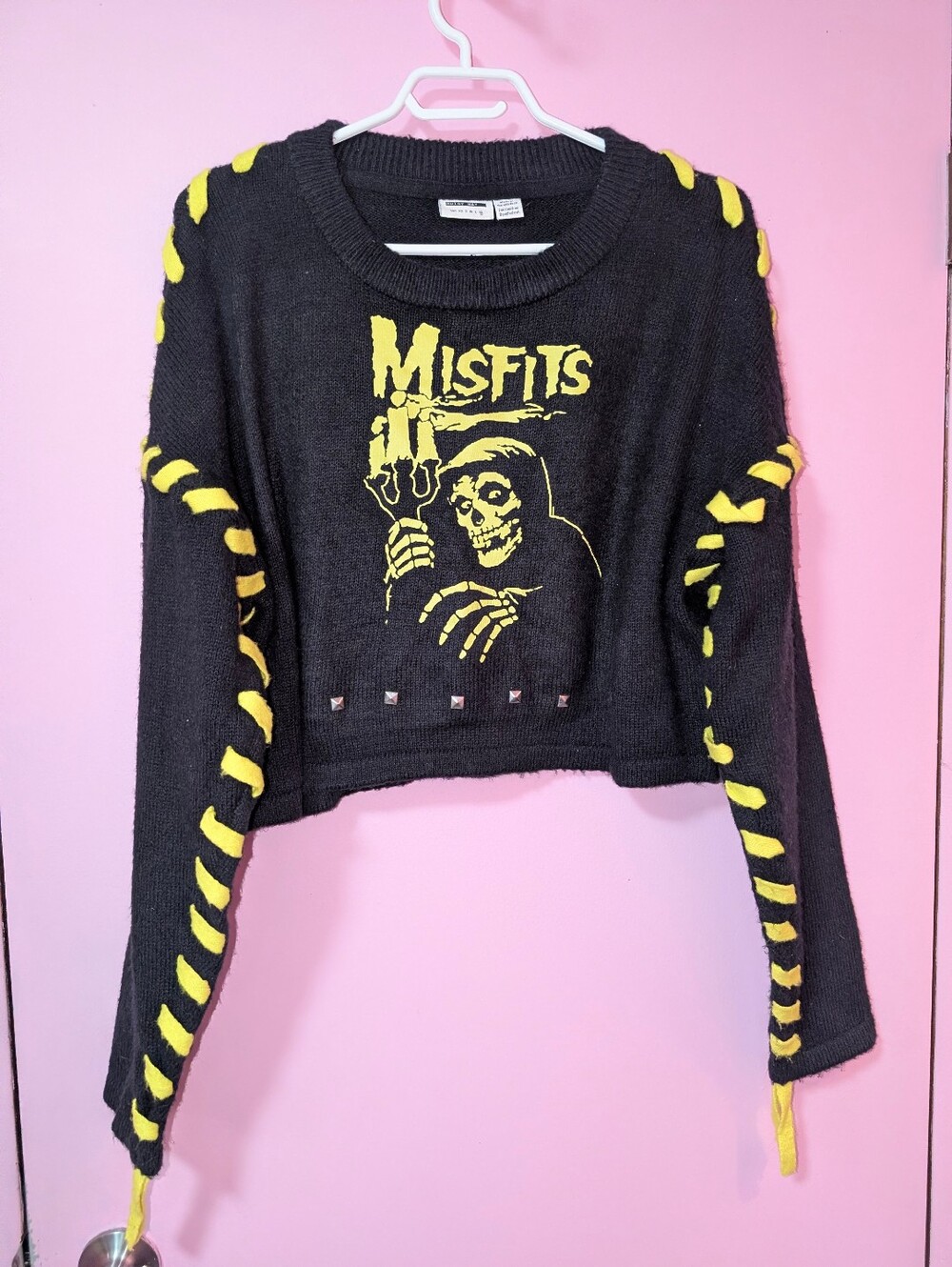Upcycled Misfits Knit Sweater